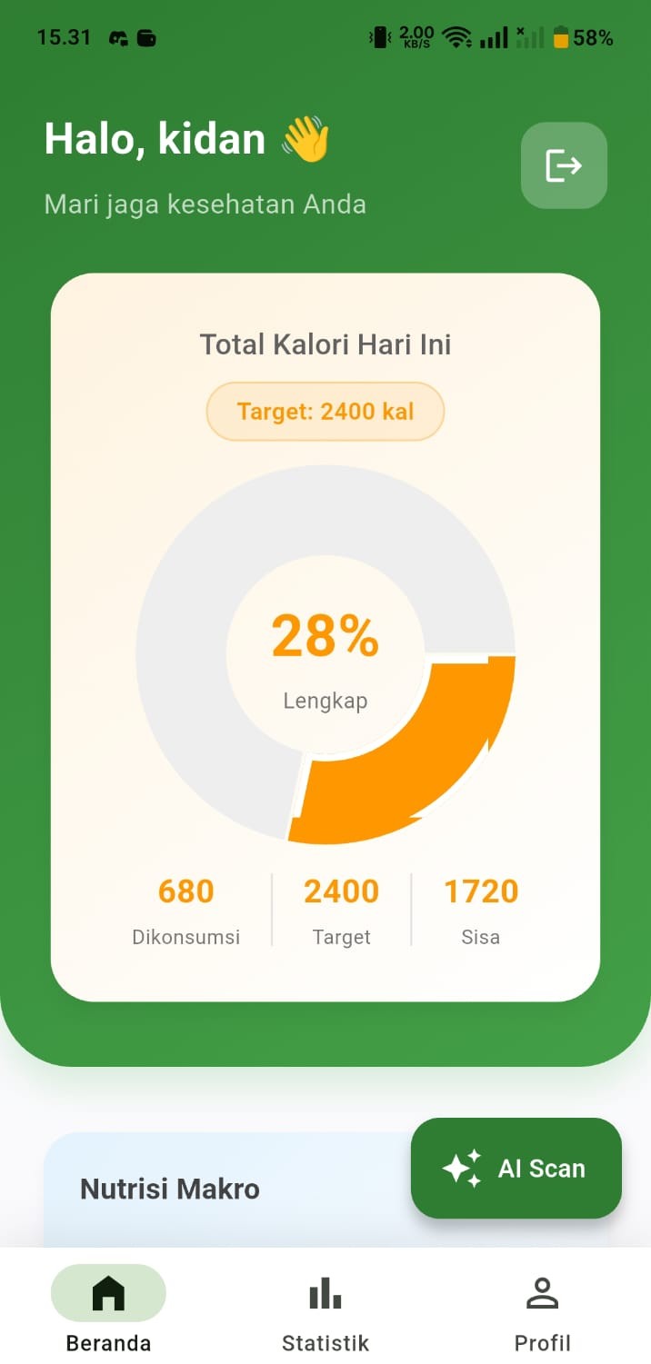 AplikasiGizi Project