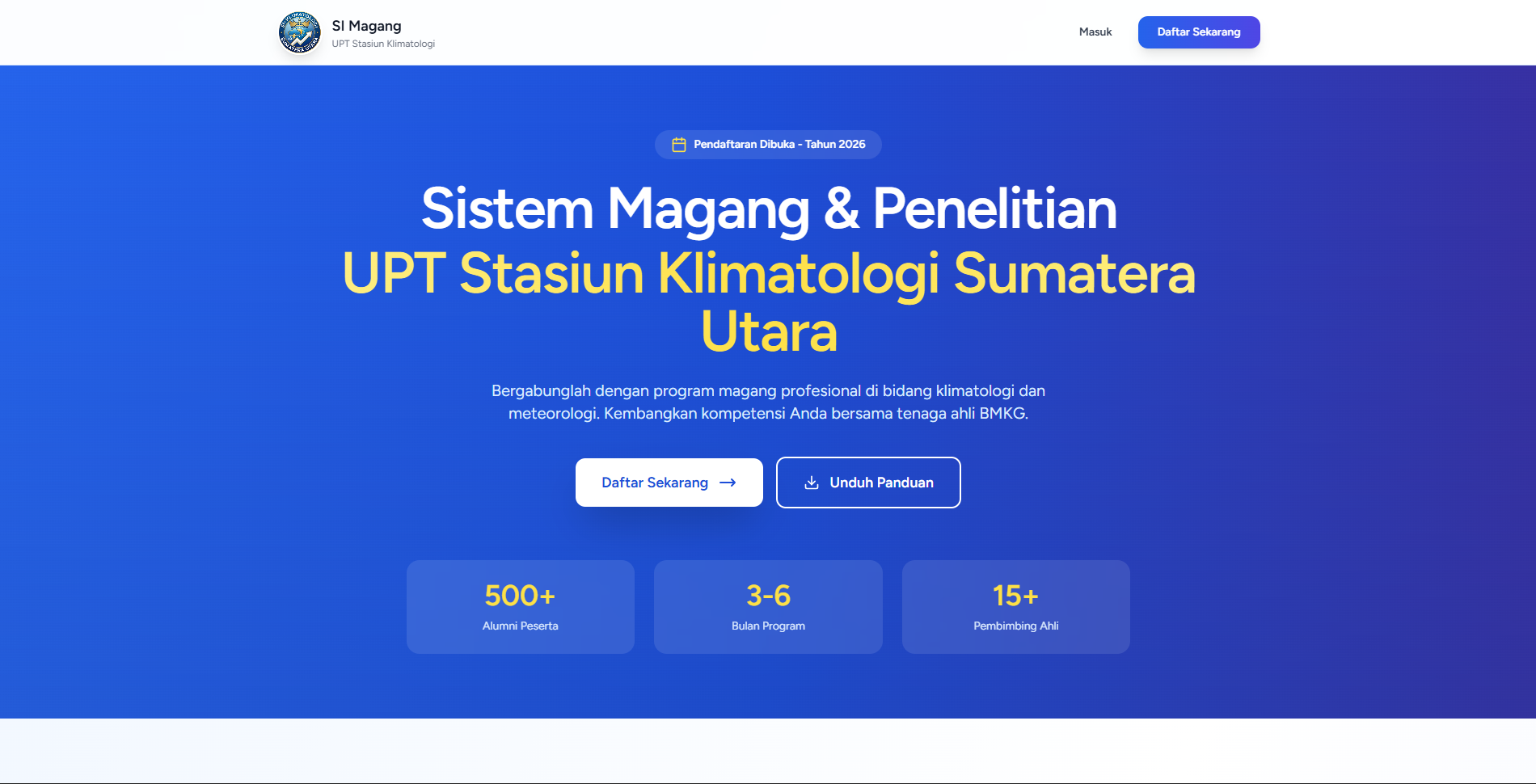 Si-Stasuin-Klimatologi Project